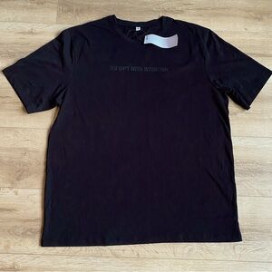 NWT KOTN teeshirt Do Sh*t With Intention 100% Egyptian Cotton black 2XL tshirt